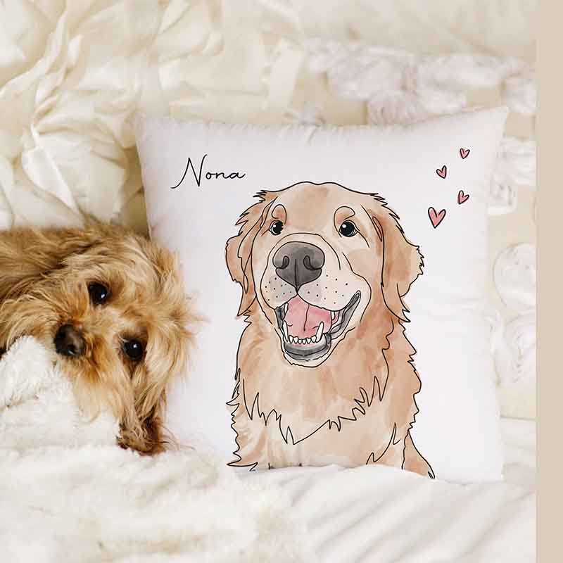 Almohadas personalizadas para decoraci n del hogar con retrato de